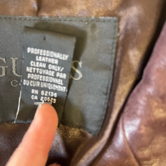 Vintage guess leather jacket - Picture 2 of 10